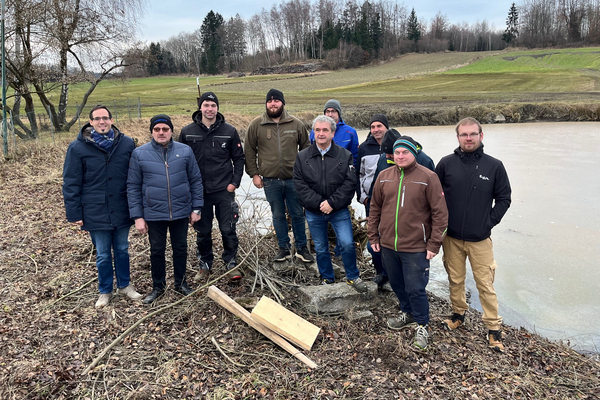 Löschteich Sanierung